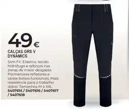 BigMat calças grs v dynamics promoção