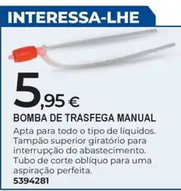 BigMat Bomba de trasfega manual promoção