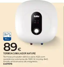BigMat BigMat termoacumulador nature promoção