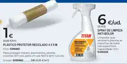 BigMat Plástico protetor reciclado titan promoção