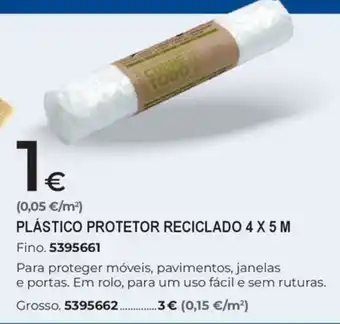 Plástico protetor reciclado titan