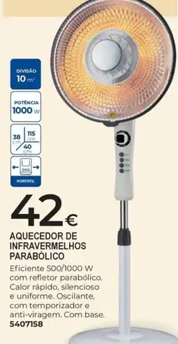 BigMat aquecedor de infravermelhos parabólico promoção