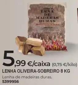 BigMat Lenha oliveira-sobreiro promoção
