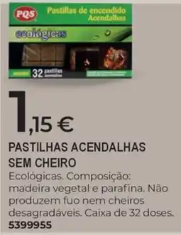 BigMat Pqs pastilhas acendalhas sem cheiro promoção