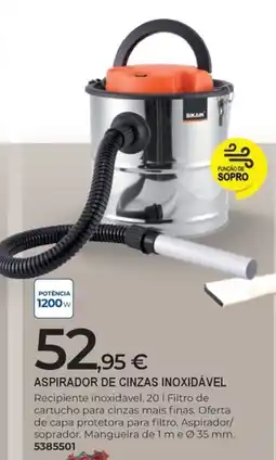 BigMat aspirador de cinzas inoxidável bikain promoção