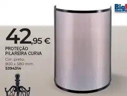 BigMat proteção p/lareira curva promoção