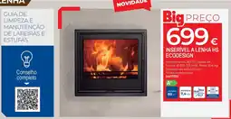 BigMat Inserível a lenha hs ecodesign promoção