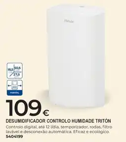 BigMat Desumidificador controle humidade Tritón promoção