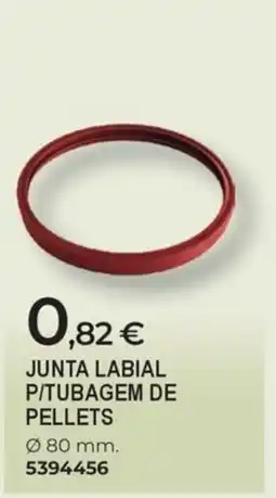 BigMat Junta labial p/tubagem de pellets promoção