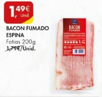Pingo Doce Bacon Fumado Espina 200g promoção