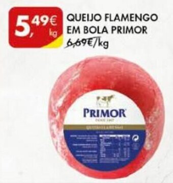 Pingo Doce Queijo Flamengo em Bola Primor promoção