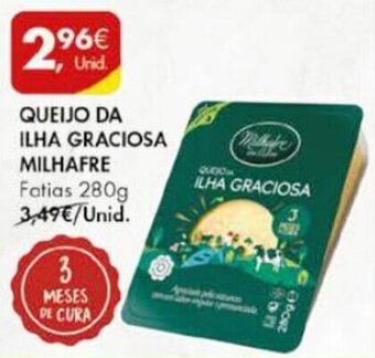 Pingo Doce Queijo da Ilha Graciosa Milhafre 280g promoção