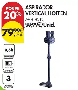 Pingo Doce aspirador vertical hoffen promoção