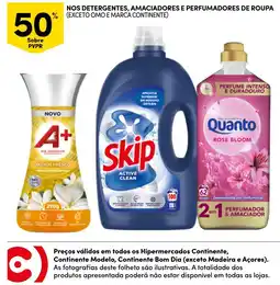 Continente Skip active clean promoção