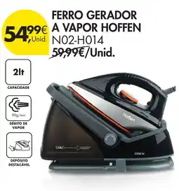 Pingo Doce Ferro gerador a vapor hoffen promoção