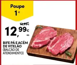 Continente Bife pá e acém de vitelão promoção