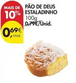 Pingo Doce Pão de deus estaladinho promoção