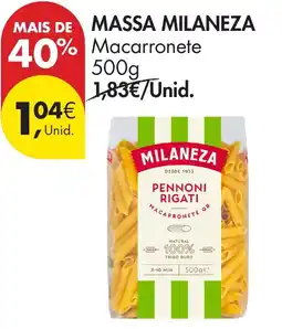 Pingo Doce Massa milaneza macarronete promoção