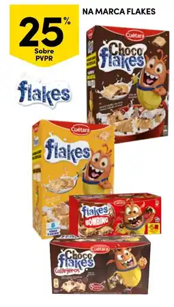 Continente Na marca flakes promoção