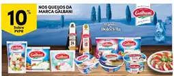 Continente Nos queijos da marca galbani promoção