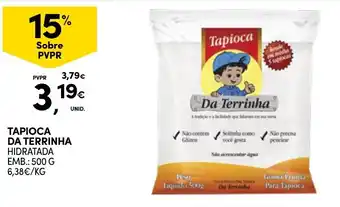Continente Tapioca da terrinha hidratada promoção