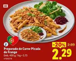 Lidl Preparado de Carne Picada de Frango promoção