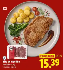 Lidl Bife de Novilho promoção