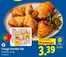 Lidl Frango Partido XXL promoção