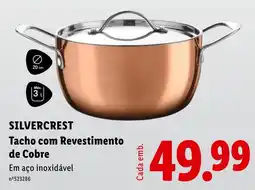 Lidl Silvercrest tacho com revestimento de cobre promoção