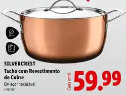 Lidl Silvercrest tacho com revestimento de cobre promoção