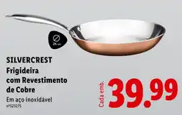 Lidl silvercrest frigideira com revestimento de cobre promoção