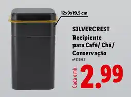 Lidl silvercrest recipiente para café/ chá/ conservação promoção