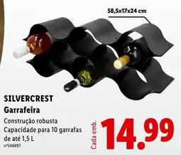 Lidl Silvercrest garrafeira promoção
