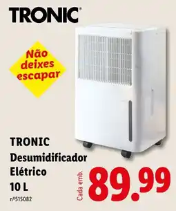 Lidl Tronic desumidificador elétrico promoção