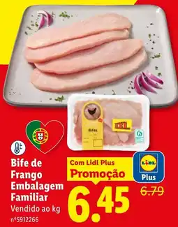 Lidl Bife de frango promoção
