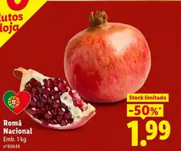 Lidl Romã Nacional promoção