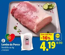 Lidl Lombo de Porco promoção