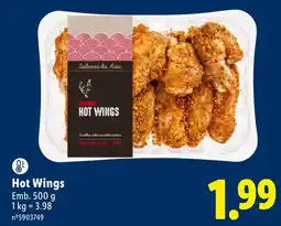 Lidl Hot Wings promoção