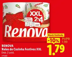 Lidl renova rollos de cozinha festivos xxl promoção