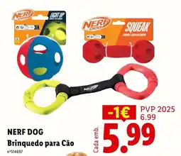 Lidl nerf dog brinquedo para cão promoção
