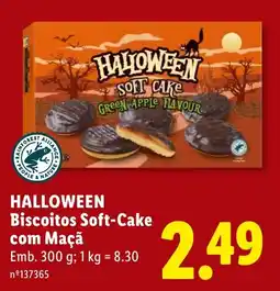 Lidl Halloween Biscoitos Soft-Cake com Maçã promoção