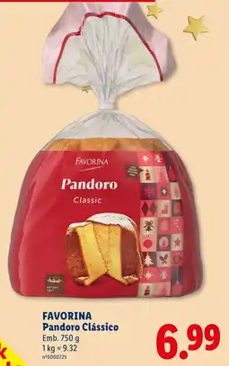 Lidl favorina pandoro clássico promoção