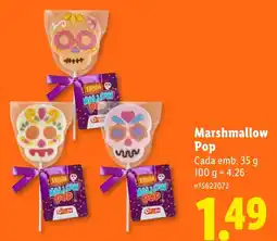 Lidl Marshmallow Pop promoção