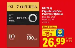 Lidl Delta q cápsulas de café promoção