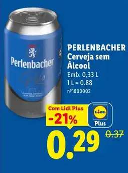 Lidl Perlenbacher cerveja sem álcool promoção