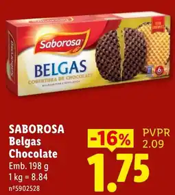 Lidl Saborosa Belgas Chocolate promoção