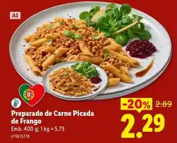 Lidl Preparado de Carne Picada de Frango promoção