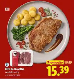 Lidl Bife de Novilho promoção