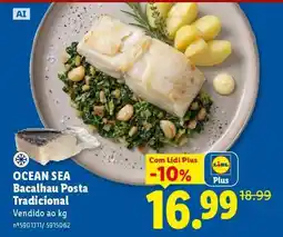 Lidl OCEAN SEA Bacalhau Posta Tradicional promoção