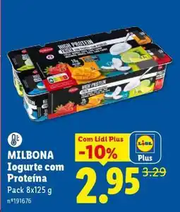 Lidl Milbona Iogurte com Proteína promoção